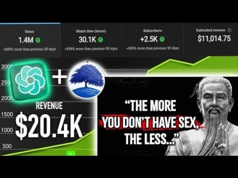 How I tried YouTube Cashcow Channel using only AI