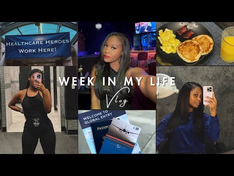 WEEK IN MY LIFE | Lit girl’s night, hair appt, gym girly, nurse life, global entry & more!