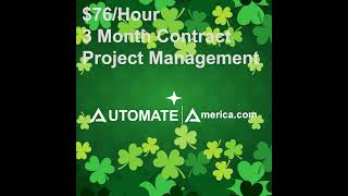 How do I find Contract Project Management Work? #automation
