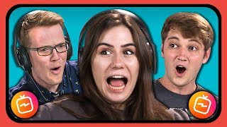 YOUTUBERS REACT TO INSTAGRAM TV (IGTV)