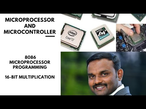 8086 Programming//16-Bit Multiplication//