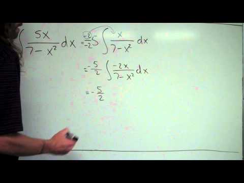 Anti-derivatives involving ln(x)