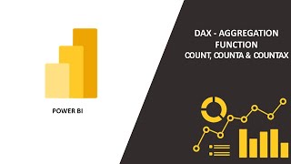 Power BI DAX for Beginners: COUNT,COUNTA&COUNTX