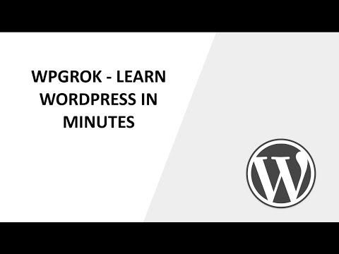 WPGrok Learn Wordpress in Minutes - Add links to post