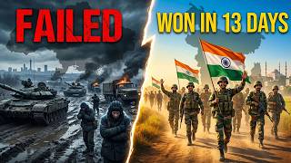 Why India Won in 13 Days while Russia Failed ?