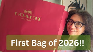 First Bag of 2026 👜 Coach Unboxing + Shopping Vlog | Should I Keep It?
