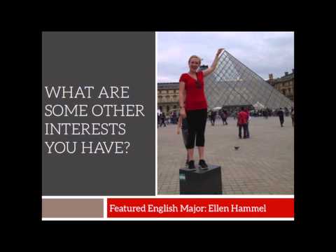 Ellen Hammel, USD English Major