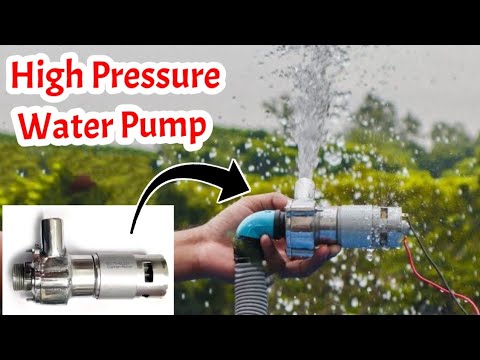 Water Pump | How To Make a Metal Body High Pressure Water Pump