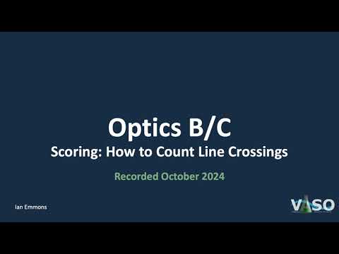 Optics 2025 - Scoring the Line Crossings