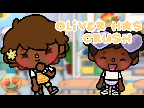Oliver has a crush😍💖￼