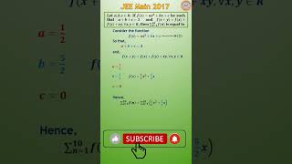 #iitjee2023 #maths #cbse #summation #functions #indian #challenge #problem