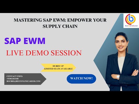 Free Demo For SAP EWM | SAP EWM Online Course | SAP EWM Overview
