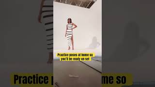 Pro Model Tip #blackmodel #naturalhair #modelinglife #modeling