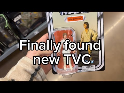 Hunting new TVC Star Wars Figures (Luke skywalker and more) Toy hunt number 4- Walmart
