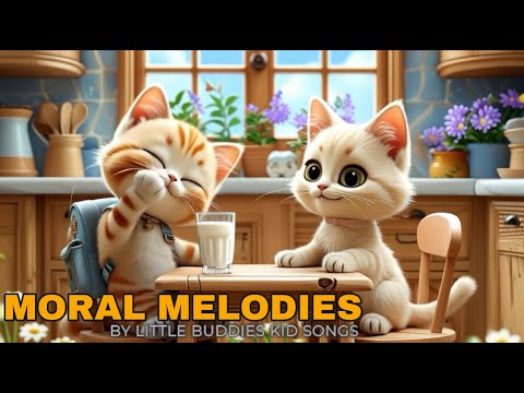 The Glass of Milk | Moral Melodies, Stories that sing | Fables for Kids #kidsvideo #kidssongs