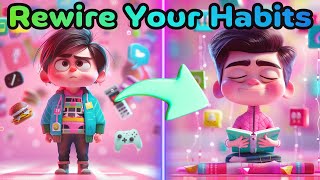 How to Rewire Your Brain for Better Habits (Neuroscience Explained in 3D)