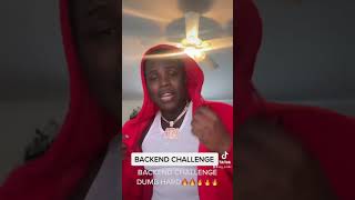 😱BACKEND CHALLENGE 😱 #finese2tymes #fyp #youtubeshorts #backendchallenge #viral