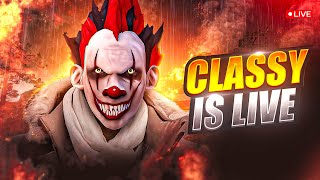Illegal Lobby x Illegal Gameplay 💀 Grandmaster Possible❓ Classy Live 👽 #classyfreefire #freefirelive