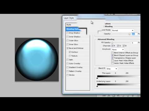 How To Make A Glass Orb In Photoshop CS4 (Cs4 - CS)