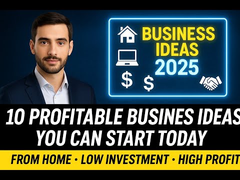 "10 Smart Small Business Ideas for 2025 You Can Start From Home!"