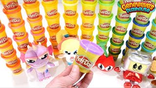 Preschool Learning Playdoh Video for Kids - Learn Keywords and Adjectives through Play!