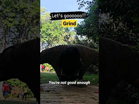 Get to the Grind to become the best version of yourself. #100daychallenge #fitness #goals #grinding