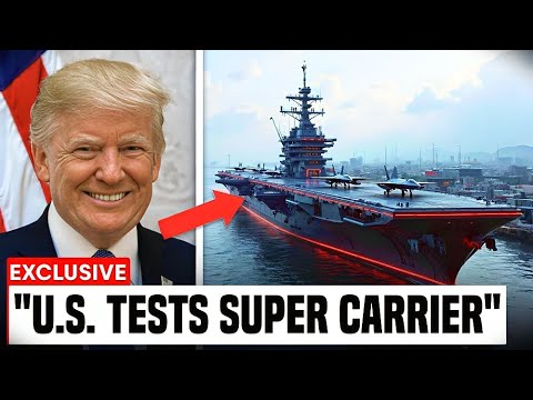 The U.S. Finally Tests New INSANELY Powerful Carrier That Will Dominate The Pacific
