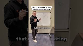 Here’s exactly how I would build a 100k crypto portfolio today. #crypto #bitcoin #investing