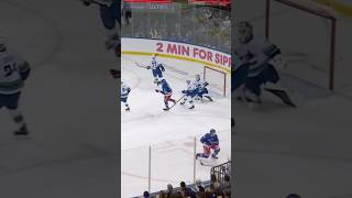 Foxy tips it in #adamfox #nyrangers #nhl #hockey #goal