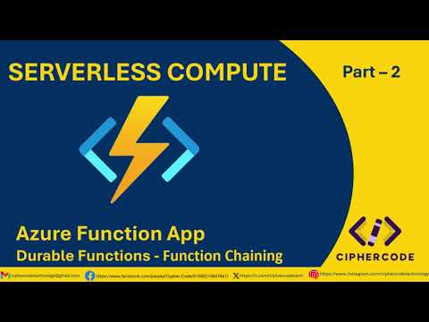 Durable Functions | Function Channing