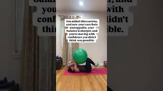 #indoorworkout #coreburn #hittworkout #totalcoreworkout #homewourkout #core #corework #stabilityball