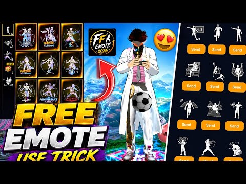 Free Fire Unlimited Emote App 😍 
