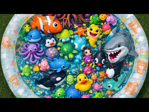 Play & Learn 🐳 Ocean Animal Toys for Toddlers | Sea Animal Names