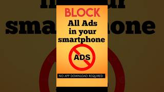 Ads हमेशा के लिए बंद करें! (No App, No Root) | 10 Sec Mobile Trick 🚫📱#shorts