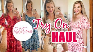 SUMMER DRESS TRY ON | RED DRESS BOUTIQUE
