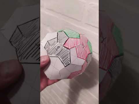 A ball based on the newly discovered Einstein shape "The Hat"