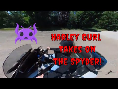 FIRST Ride on a CanAm Spyder RT