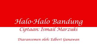 Halo Halo Bandung Instrumental (Aransemen) Ciptaan Ismail Marzuki