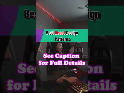 BEST REACT DESIGN PATTERNS | #shorts #react