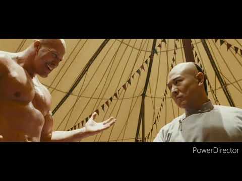 Fearless Jet Li vs Nathan Jones fight scenes 霍元甲 李連杰vs內森瓊斯