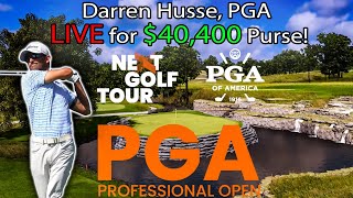 Trackman Golf Simulator NEXT Tour LIVE: $40,400 PGA Pro Open!