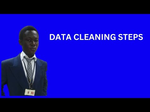 DATA CLEANING STEPS