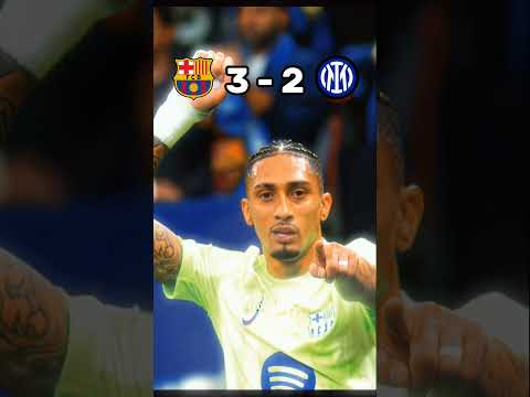 2 matches, 13 goals! 💀🔥 #football #edit #barcelona #intermilan