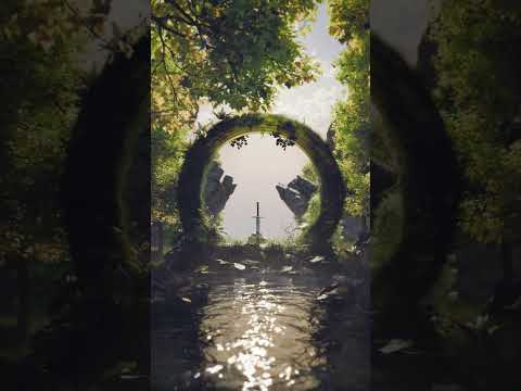 The Sword Beyond the Portal Blender Breakdown #timelapse #architecture #blender3d #unrealengine