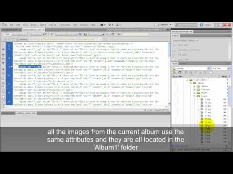How to upload images dynamically using the jQuery XPOSE Gallery XML