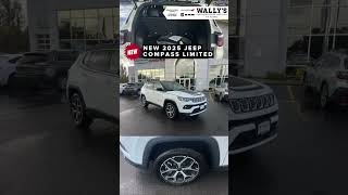 New 2025 Jeep Compass Limited!- Available now!