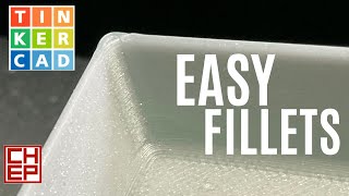 Easy Rounded Edge Boxes in Tinkercad