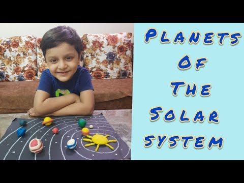 Planets of the solar system | Educational video for kids | Solar Science |Clay Planets | PRAVIT JAIN