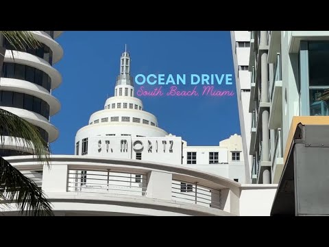 Ocean Drive, South Beach, Miami, February 2024