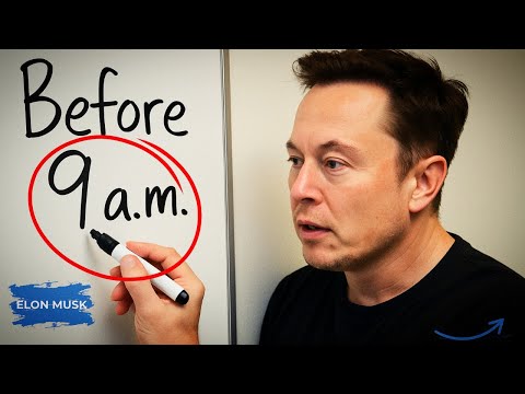 I Rewired My Brain Every Morning — Elon Musk's Morning Habit Before 9 A.M.